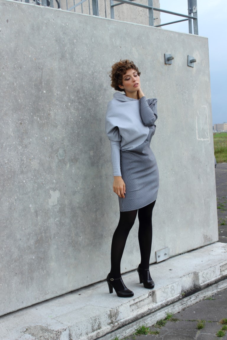 asymmetrisches kleid
