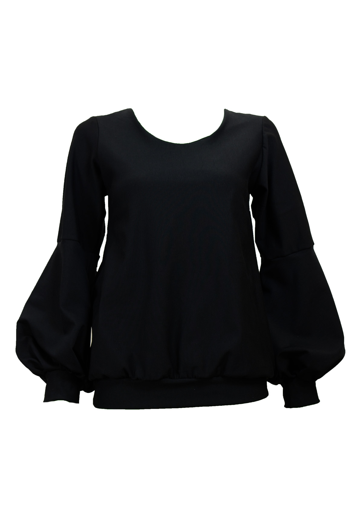 Pulli ballon armel schwarz 1 medium