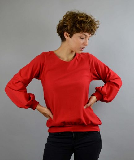 Pullover Ballonärmel