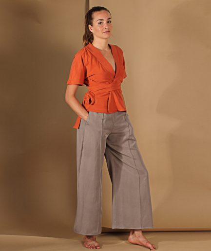 Tencel Hose Khaki