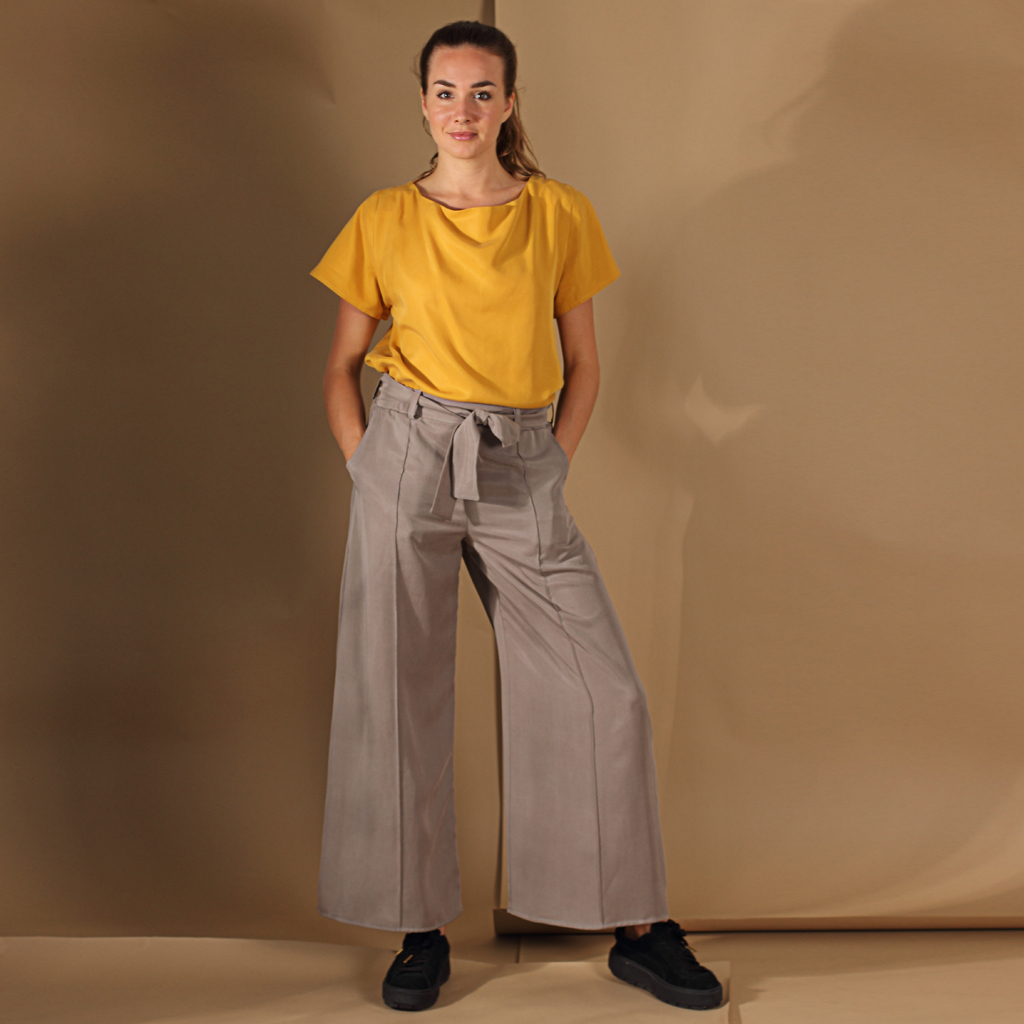 Hose_JaninaKhaki1 Tencel Hose Khaki