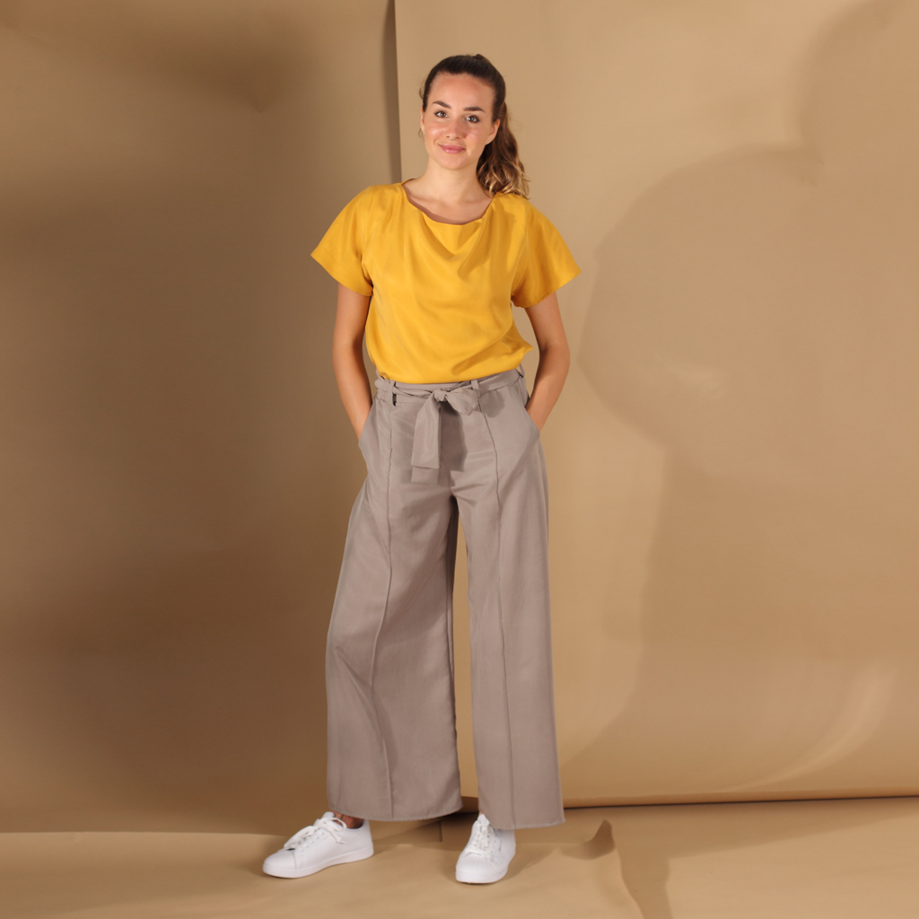 Hose_JaninaKhaki4 Tencel Hose Khaki