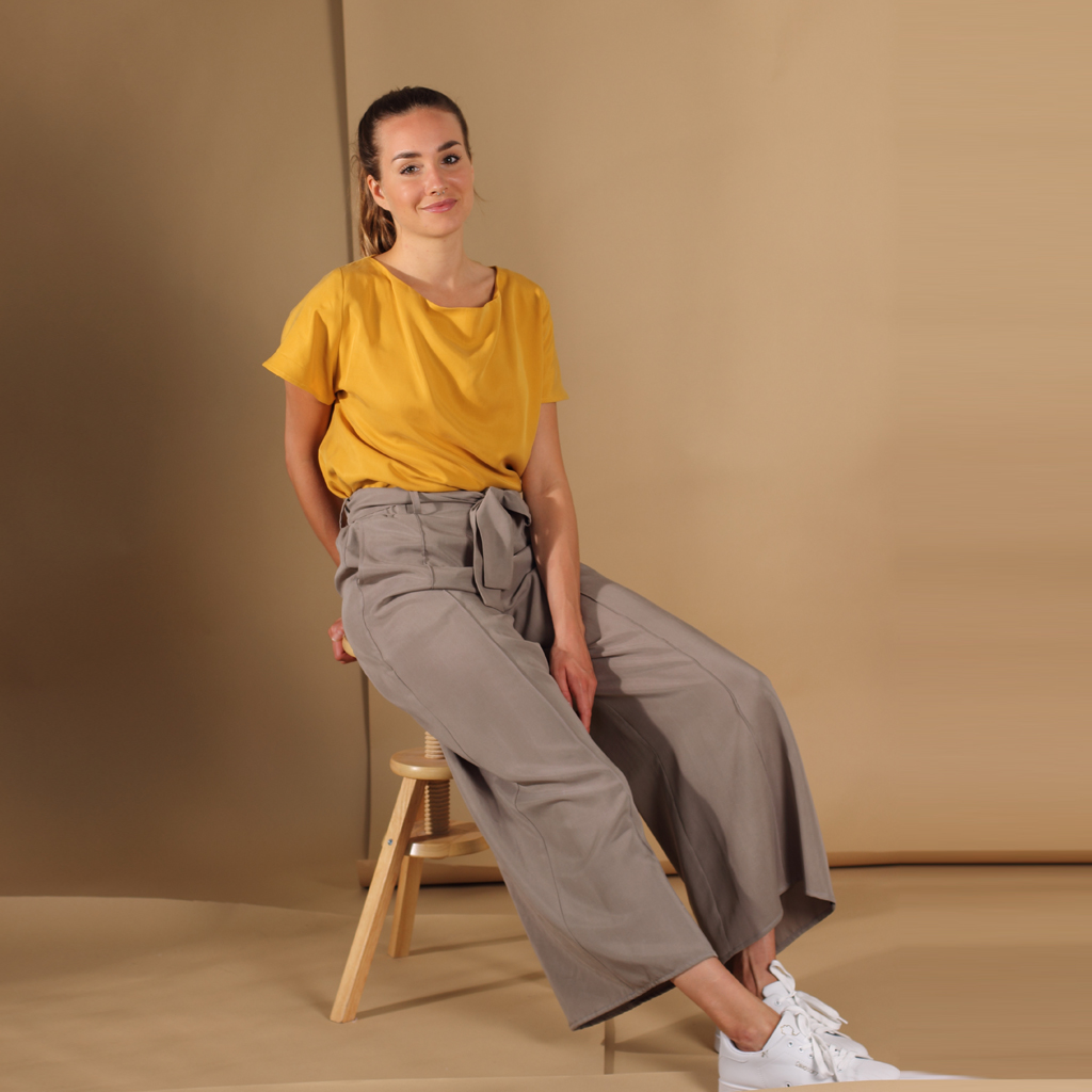 Hose_JaninaKhaki6 Tencel Hose Khaki