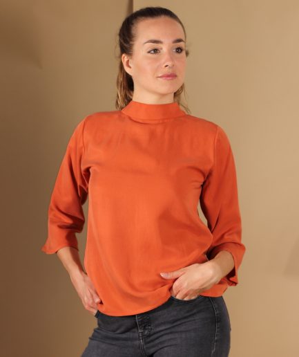 Tencel Bluse Rost