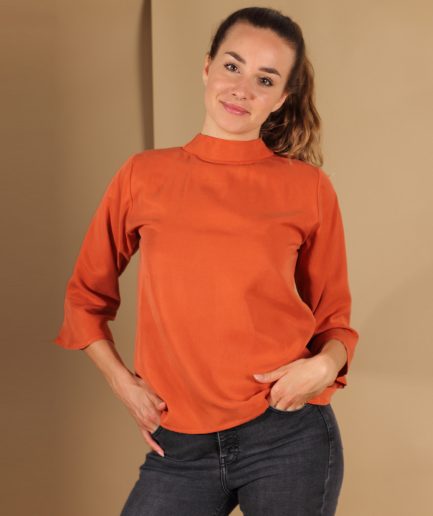 Tencel Bluse Rost