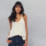 Tencel Top Fini in schwarz oder weiß