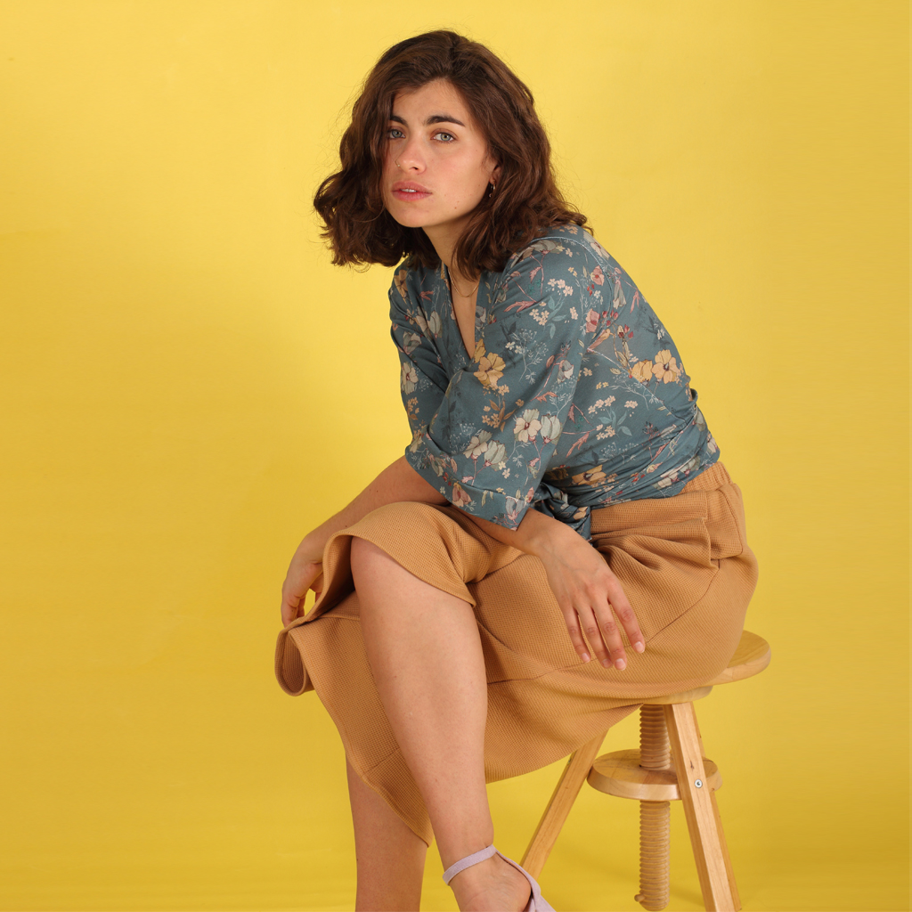 Culotte_Dariana2 Blumen Bluse