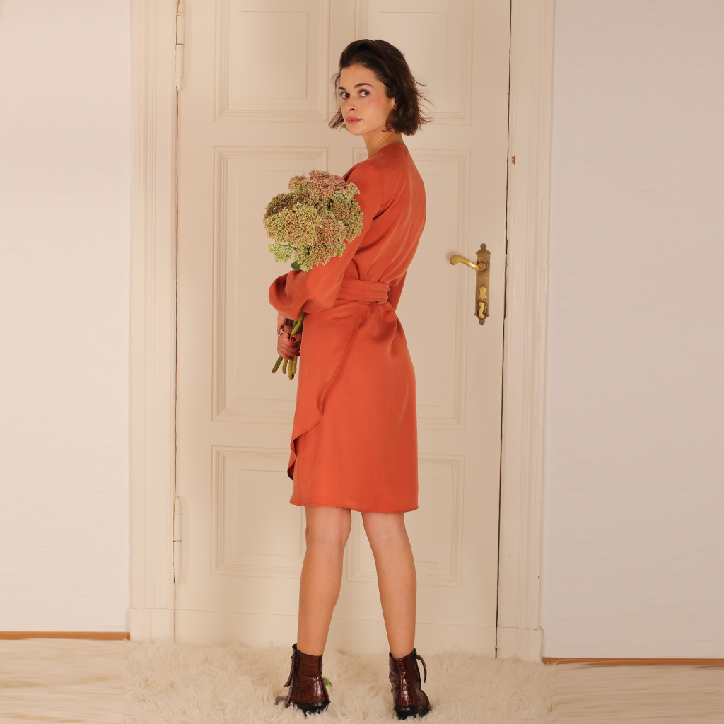 Kleid_Tilli1 kurzes Wickelkleid