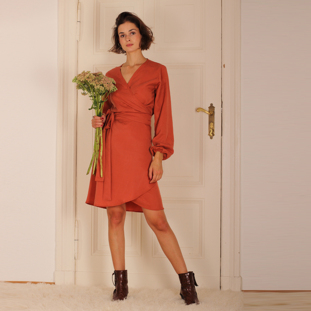 Kleid_Tilli4 kurzes Wickelkleid