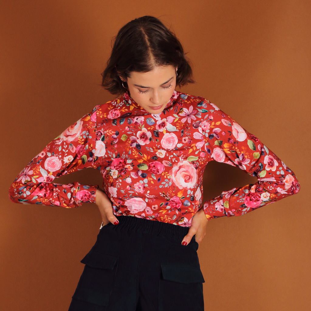 Longsleeve_Kimberlé florales longsleeve