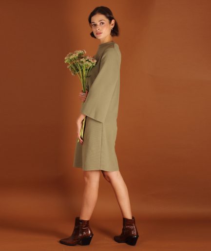 Minikleid olive