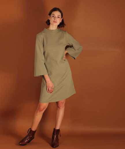Minikleid olive