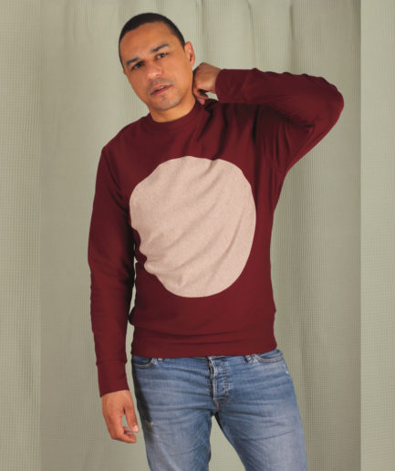 Sweater Junho Weinrot