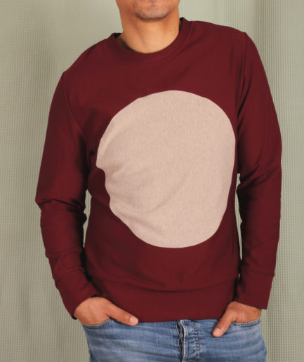 Sweater Junho Weinrot