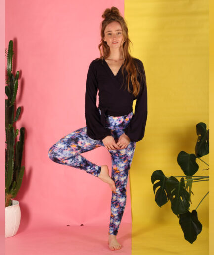 Leggings Chara mit Batikmuster