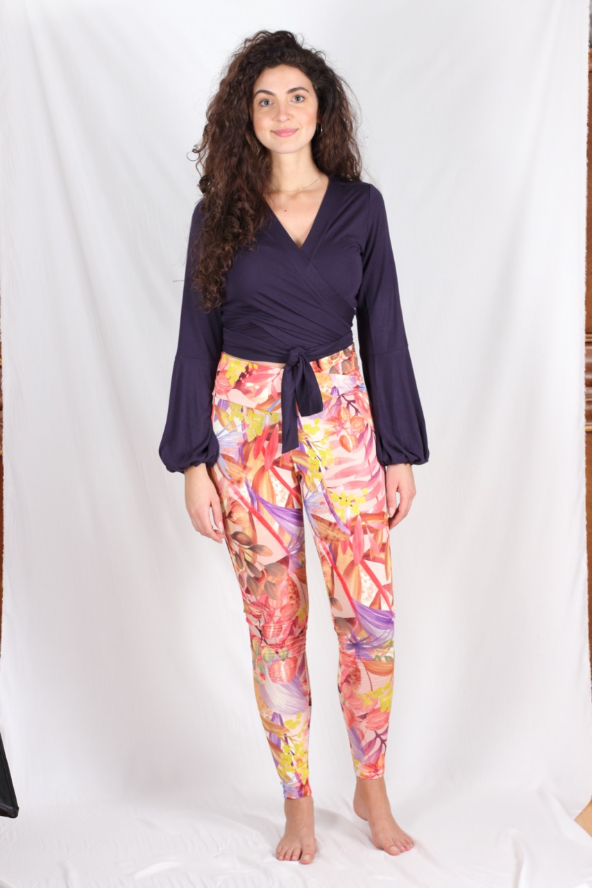 Leggings_Taminah 1 Large Cross Bund Leggings, Yoga Leggings, Biobaumwolle