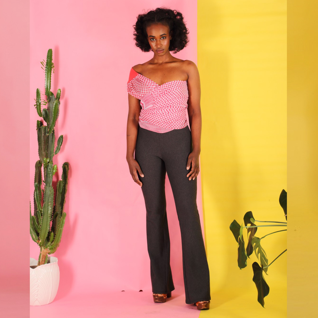 Marielle_grau1 Schlaghose Mariielle grau