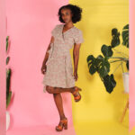 Wrapdress Pamina aus Bio Baumwolle