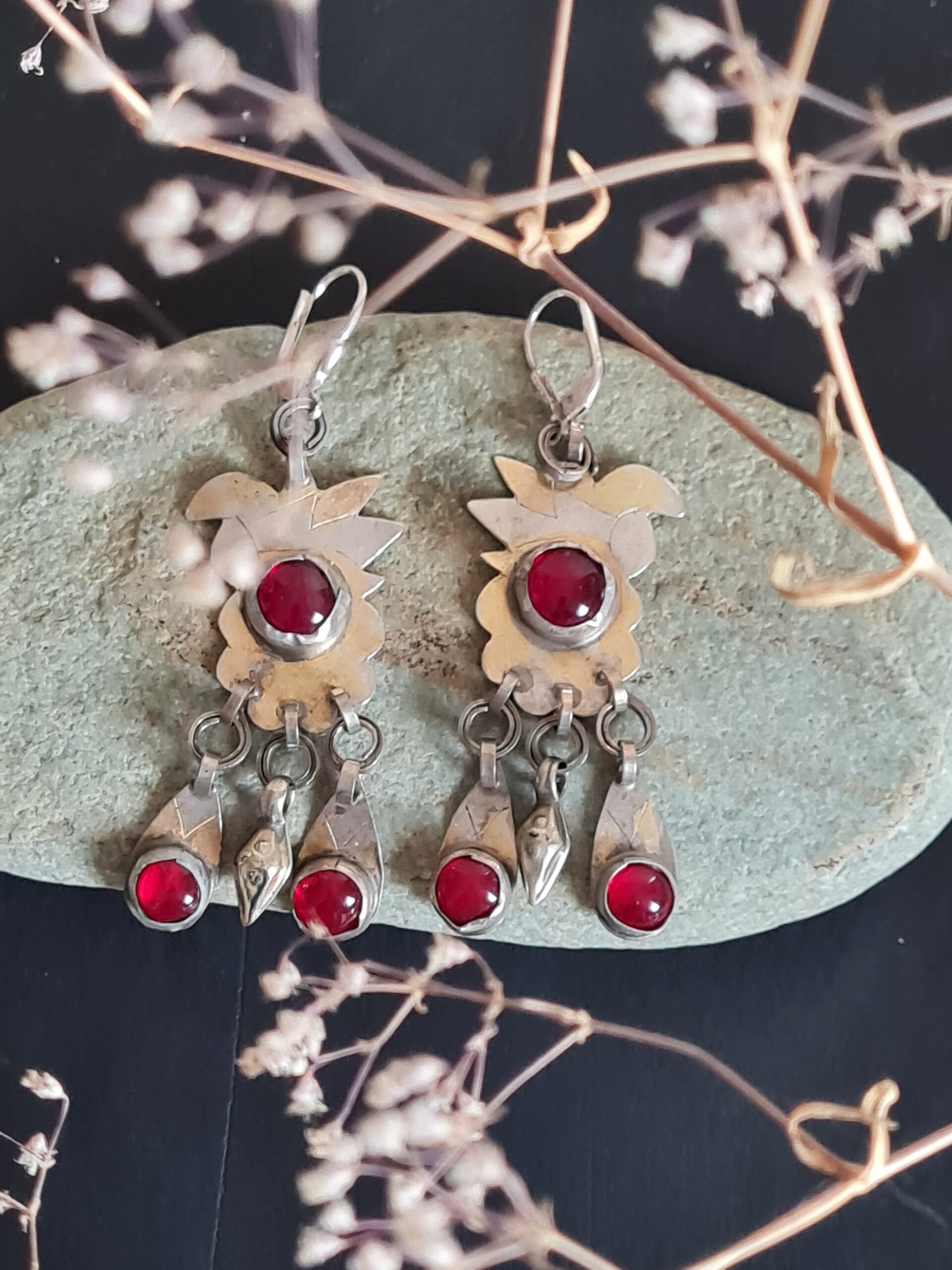 20240129_151959 Silber Tribal-Ohrringe