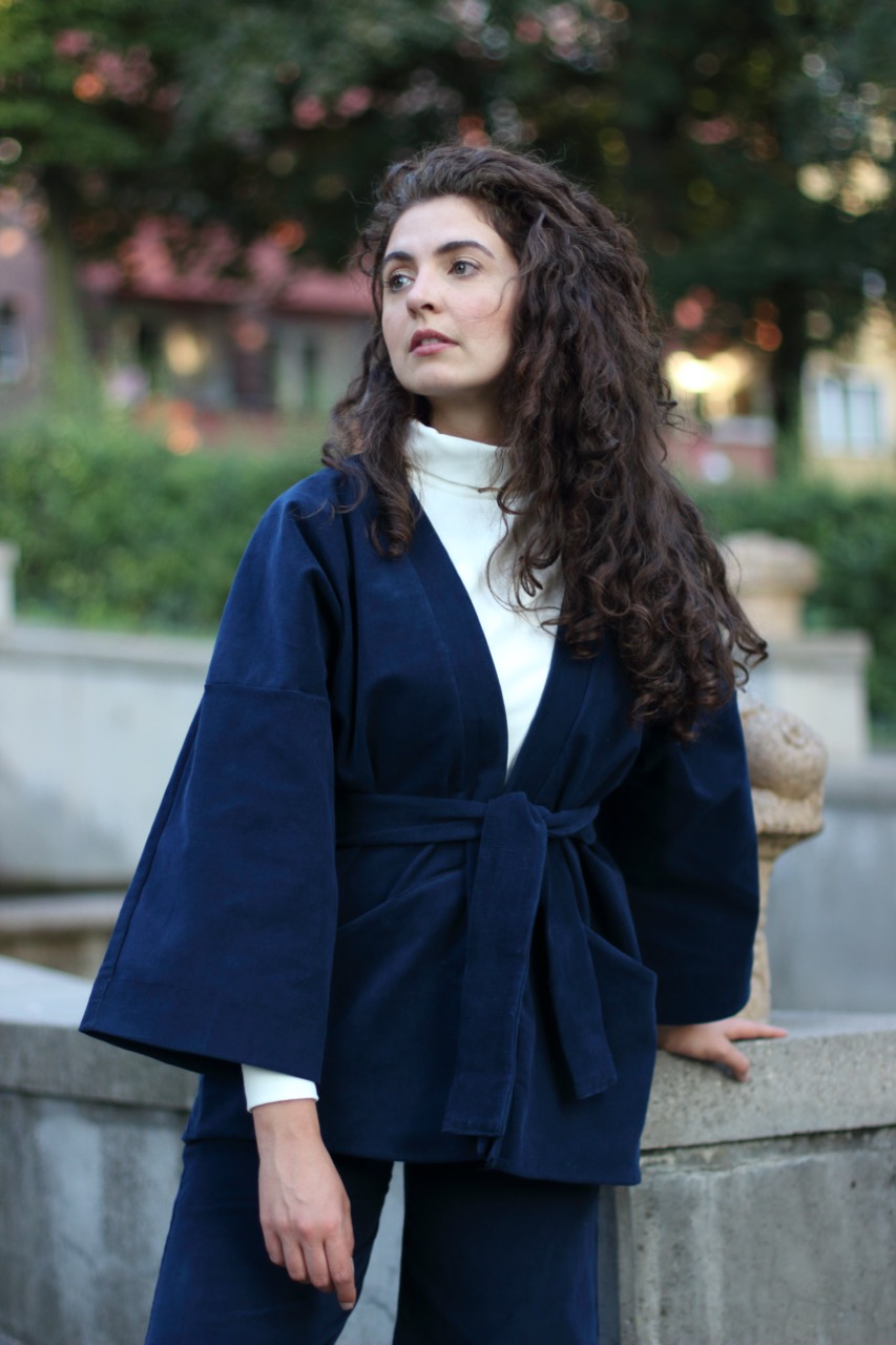 Kimono_blau_3 Large Kimonojacke aus Biobaumwolle