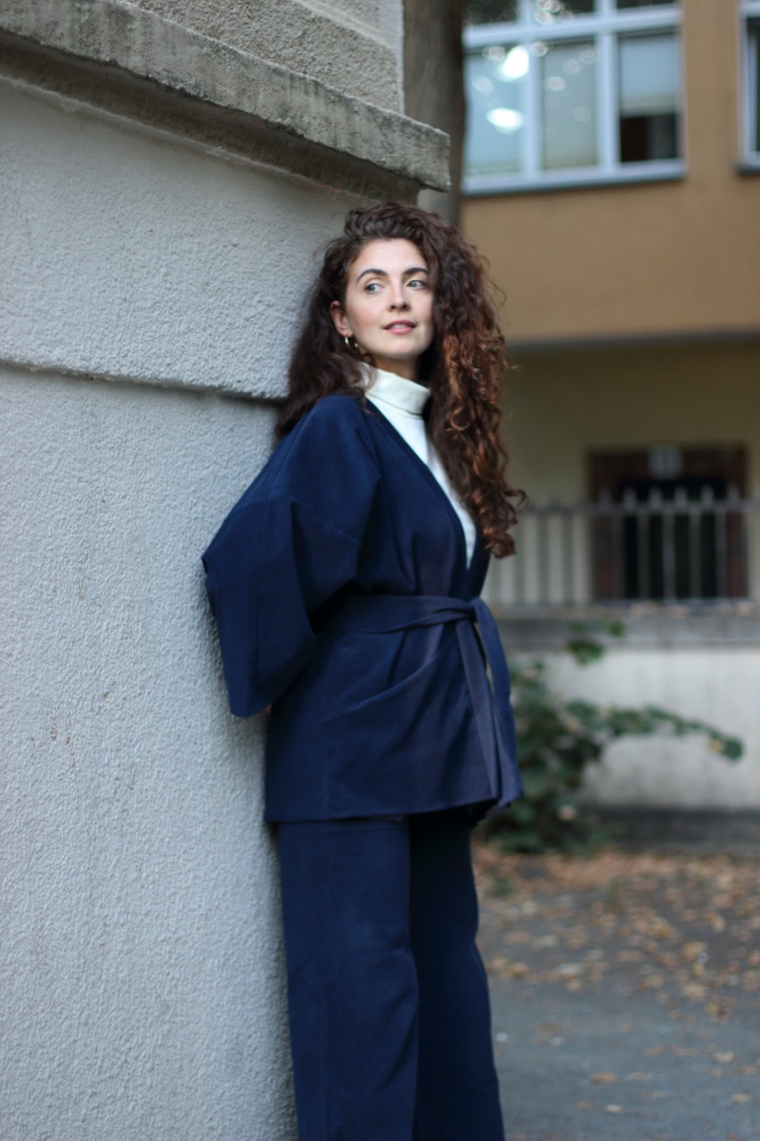 Kimono_blau_4 Large Kimonojacke aus Biobaumwolle