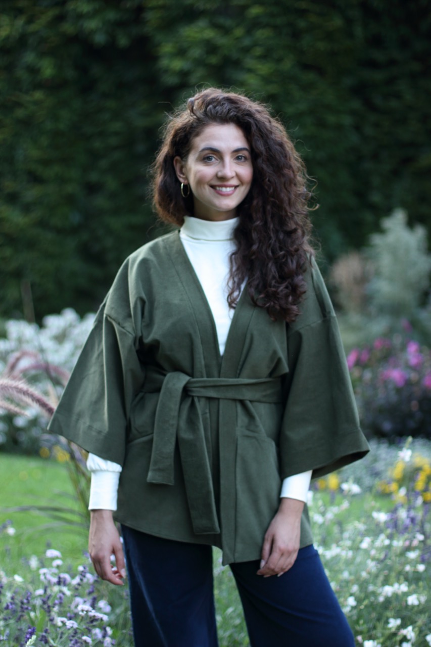 Kimono_grün_2 Large Kimonojacke aus Biobaumwolle