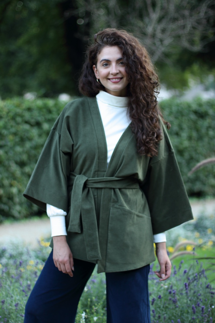Kimono_grün_3 Large Kimonojacke aus Biobaumwolle