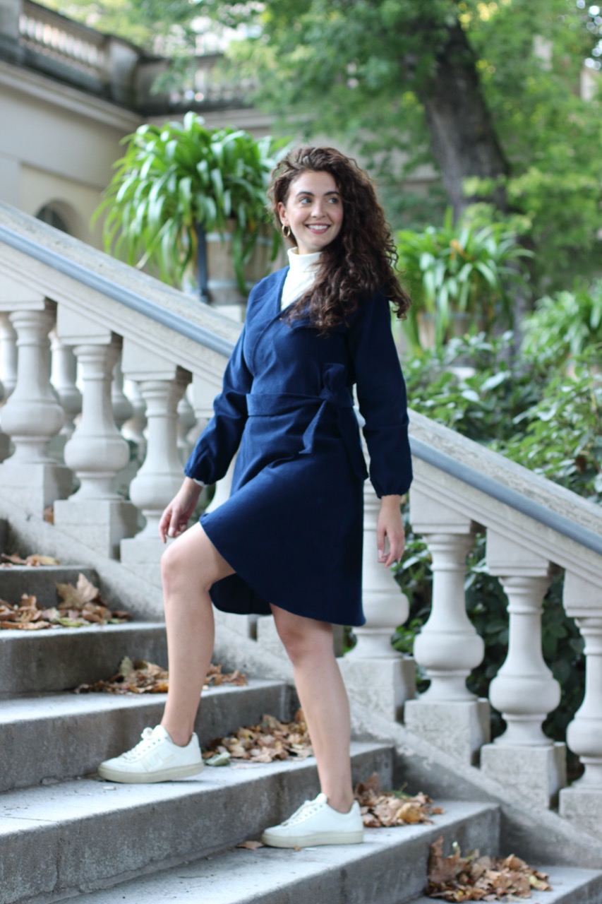 Cordkleid_blau_2 Large Wickelkleid aus Cord blau