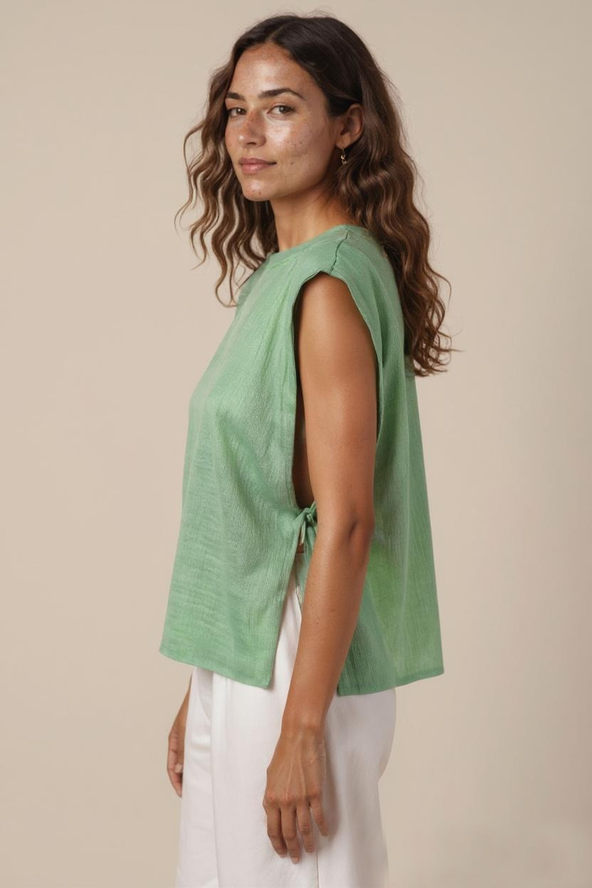 Deda_4 Zero Waste Wickelbluse